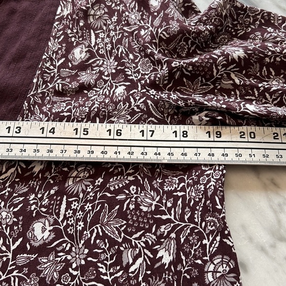 HINGE Bohemian Top Indian Block Print, Size S - Picture 7 of 9